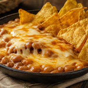 Beans with Cheese and Chips