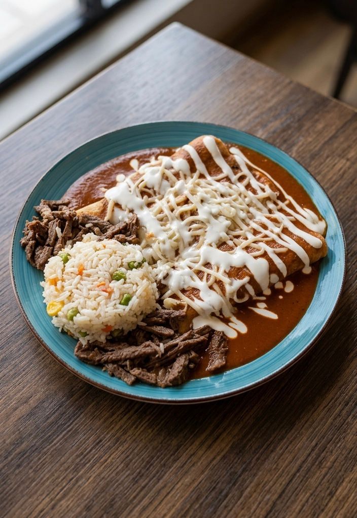 Enfrijoladas
