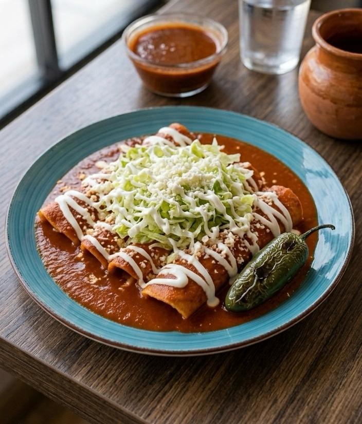 Red Enchiladas